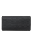ルイヴィトン LOUIS VUITTON ポルトフォイユ ブラザ N63010 オニキス ダミエグラフィットキャンバス 長財布 マットシルバー金具 茶 二つ折り
