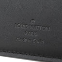 ルイヴィトン LOUIS VUITTON ポルトフォイユ ブラザ N63010 オニキス ダミエグラフィットキャンバス 長財布 マットシルバー金具 茶 二つ折り
