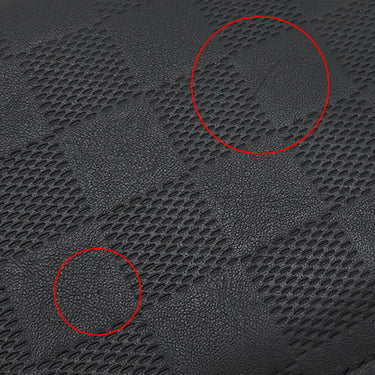 ルイヴィトン LOUIS VUITTON ポルトフォイユ ブラザ N63010 オニキス ダミエグラフィットキャンバス 長財布 マットシルバー金具 茶 二つ折り