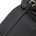 エムシーエム MCM ヴィセトス バックパック ブラック レザー リュック・デイパック シルバー金具 黒 エンボス 型押し ロゴ 総柄