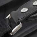 エムシーエム MCM ヴィセトス バックパック ブラック レザー リュック・デイパック シルバー金具 黒 エンボス 型押し ロゴ 総柄