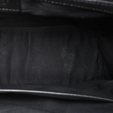 エムシーエム MCM ヴィセトス バックパック ブラック レザー リュック・デイパック シルバー金具 黒 エンボス 型押し ロゴ 総柄