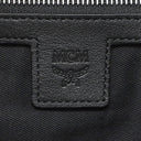 エムシーエム MCM ヴィセトス バックパック ブラック レザー リュック・デイパック シルバー金具 黒 エンボス 型押し ロゴ 総柄