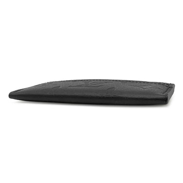 ルイヴィトン LOUIS VUITTON ポルト カルト ダブル M81415 ブラック レザー モノグラムシャドウ カードケース 黒 カード入れ 名刺入れ