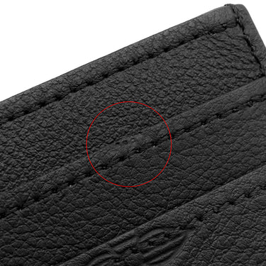 ルイヴィトン LOUIS VUITTON ポルト カルト ダブル M81415 ブラック レザー モノグラムシャドウ カードケース 黒 カード入れ 名刺入れ