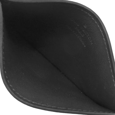 ルイヴィトン LOUIS VUITTON ポルト カルト ダブル M81415 ブラック レザー モノグラムシャドウ カードケース 黒 カード入れ 名刺入れ