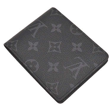 ルイヴィトン LOUIS VUITTON ポルトフォイユ スレンダー M62294 モノグラムエクリプス モノグラムエクリプス 二つ折り財布 黒