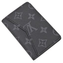 ルイヴィトン LOUIS VUITTON オーガナイザー ドゥ ポッシュ M61696 モノグラムエクリプス モノグラムエクリプス カードケース 黒 名刺入れ