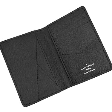 ルイヴィトン LOUIS VUITTON オーガナイザー ドゥ ポッシュ M61696 モノグラムエクリプス モノグラムエクリプス カードケース 黒 名刺入れ