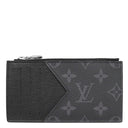 ルイヴィトン LOUIS VUITTON コインカード ホルダー M30271 ノワール タイガ モノグラムエクリプス コインケース シルバー金具 黒 タイガ モノグラム フラグメントケース