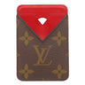 ルイヴィトン LOUIS VUITTON ポルト カルト マグネット M12856 サリレッド モノグラムマカサー カードケース MagSafe カード入れ