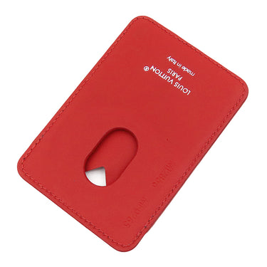 ルイヴィトン LOUIS VUITTON ポルト カルト マグネット M12856 サリレッド モノグラムマカサー カードケース MagSafe カード入れ