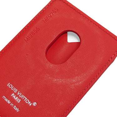 ルイヴィトン LOUIS VUITTON ポルト カルト マグネット M12856 サリレッド モノグラムマカサー カードケース MagSafe カード入れ
