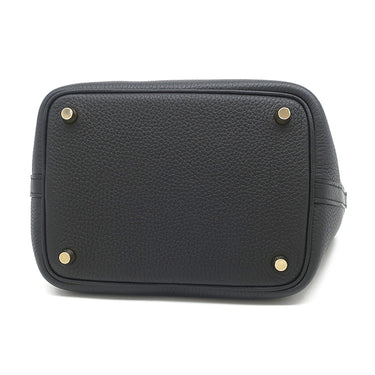 エルメス HERMES ピコタンロック 18 PM ブラック トリヨンクレマンス ハンドバッグ ゴールド金具 新品 未使用 黒 2025年製