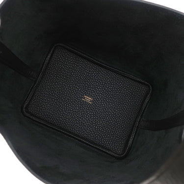 エルメス HERMES ピコタンロック 18 PM ブラック トリヨンクレマンス ハンドバッグ ゴールド金具 新品 未使用 黒 2025年製