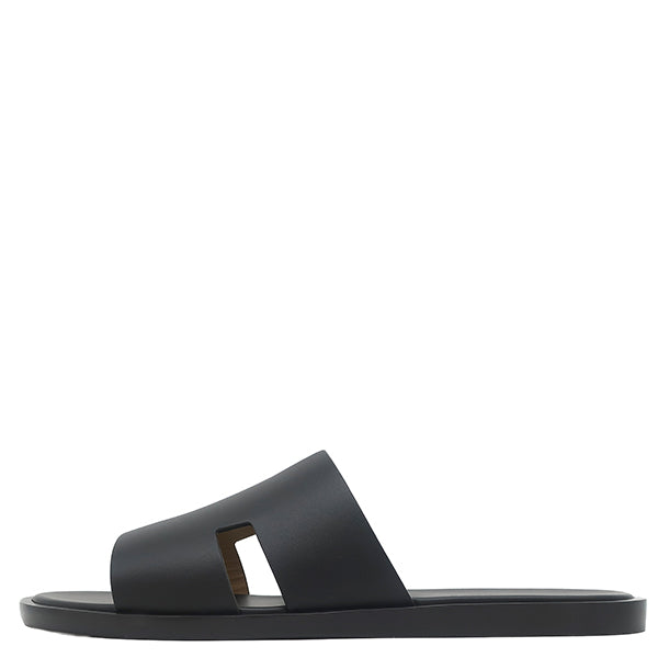 エルメス Herms イズミール H041141Z ブラック カーフ #42 サンダル