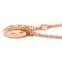 カルティエ Cartier ラブ サークル 2Pダイヤ B7224509 ピンクゴールド K18PG ダイヤモンド ネックレス 18金 750PG Wチェーン