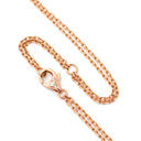 カルティエ Cartier ラブ サークル 2Pダイヤ B7224509 ピンクゴールド K18PG ダイヤモンド ネックレス 18金 750PG Wチェーン