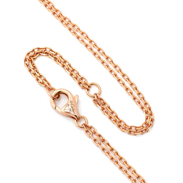 カルティエ Cartier ラブ サークル 2Pダイヤ B7224509 ピンクゴールド K18PG ダイヤモンド ネックレス 18金 750PG Wチェーン