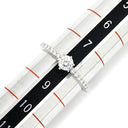ロイヤルアッシャー ROYAL ASSCHER DIAMOND エラ ブライダル ERA688 プラチナシルバー Pt950 ダイヤモンド リング 指輪 プラチナ Pt950 ダイヤ VS1 ハーフエタニティ 8号