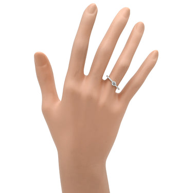 ロイヤルアッシャー ROYAL ASSCHER DIAMOND エラ ブライダル ERA688 プラチナシルバー Pt950 ダイヤモンド リング 指輪 プラチナ Pt950 ダイヤ VS1 ハーフエタニティ 8号