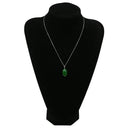 ミキモト MIKIMOTO ヒスイ 12.01ct ペンダント グリーン×プラチナシルバー Pt950 エメラルド ネックレス 翡翠 ジェイダイト 大粒 緑 MIKIMOTO プラチナ