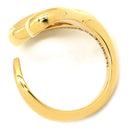 ティファニー Tiffany & Co オープンハート イエローゴールド K18YG リング 指輪 T＆Co. 750 750YG エルサ ペレッティ 10.5号