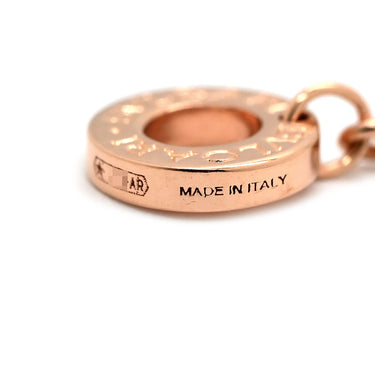 ブルガリ BVLGARI ビーゼロワン ダイヤ 350053 ピンクゴールド×ホワイト K18PG セラミック ダイヤモンド ネックレス B-zero1 Au750 18K 18金 白セラミック