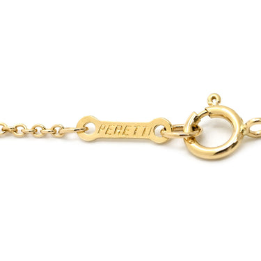 ティファニー Tiffany & Co リーフ ペンダント イエローゴールド K18YG ネックレス T＆Co. 750YG 18金 エルサペレッティ