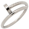 カルティエ Cartier ジュストアンクル スモール B4226000 ホワイトゴールド K18WG #50(JP10) リング 指輪 750 JUSTE UN CLOU 釘モチーフ 10号