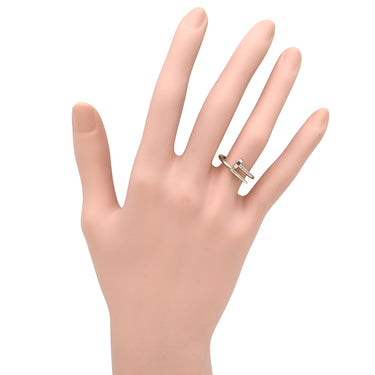 カルティエ Cartier ジュストアンクル スモール B4226000 ホワイトゴールド K18WG #50(JP10) リング 指輪 750 JUSTE UN CLOU 釘モチーフ 10号