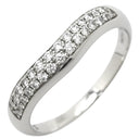 ブルガリ BVLGARI フェディ ダイヤリング 347293 プラチナシルバー Pt950 14037 ＃48(JP8) リング 指輪 プラチナ950 パヴェ 8号