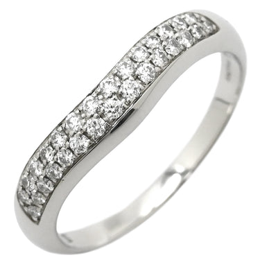 ブルガリ BVLGARI フェディ ダイヤリング 347293 プラチナシルバー Pt950 14037 ＃48(JP8) リング 指輪 プラチナ950 パヴェ 8号