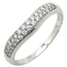 ブルガリ BVLGARI フェディ ダイヤリング 347293 プラチナシルバー Pt950 14037 ＃48(JP8) リング 指輪 プラチナ950 パヴェ 8号