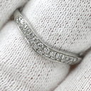 ブルガリ BVLGARI フェディ ダイヤリング 347293 プラチナシルバー Pt950 14037 ＃48(JP8) リング 指輪 プラチナ950 パヴェ 8号