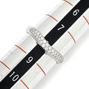 ブルガリ BVLGARI フェディ ダイヤリング 347293 プラチナシルバー Pt950 14037 ＃48(JP8) リング 指輪 プラチナ950 パヴェ 8号