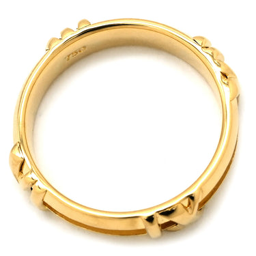 ティファニー Tiffany & Co アトラス ニューメリック イエローゴールド K18YG リング 指輪 T&Co. 18K 750 YG ローマ数字 9号