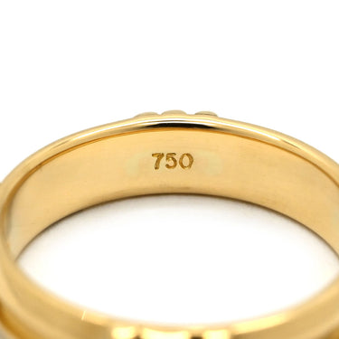 ティファニー Tiffany & Co アトラス ニューメリック イエローゴールド K18YG リング 指輪 T&Co. 18K 750 YG ローマ数字 9号
