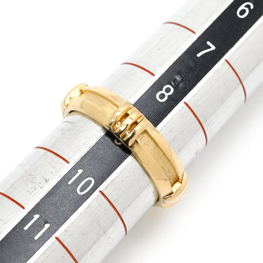 ティファニー Tiffany & Co アトラス ニューメリック イエローゴールド K18YG リング 指輪 T&Co. 18K 750 YG ローマ数字 9号