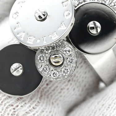 ブルガリ BVLGARI チクラディ ダイヤ ホワイトゴールド K18WG ダイヤモンド リング 指輪 750 18K 18金 11.5号