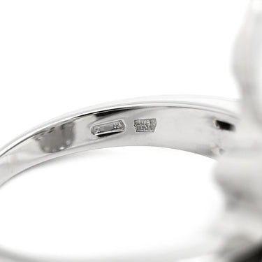ブルガリ BVLGARI チクラディ ダイヤ ホワイトゴールド K18WG ダイヤモンド リング 指輪 750 18K 18金 11.5号