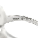 ブルガリ BVLGARI チクラディ ダイヤ ホワイトゴールド K18WG ダイヤモンド リング 指輪 750 18K 18金 11.5号