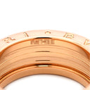 ブルガリ BVLGARI ビーゼロワン ロック B-zero1 2バンドリング 357987 ブラック×ピンクゴールド K18PG セラミック #53(JP13) リング 指輪 黒 750PG 18金 12.5号