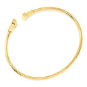 ティファニー Tiffany & Co Tワイヤー イエローゴールド K18YG ブレスレット T&Co. バングル 18K 750 YG
