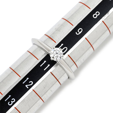 ティファニー Tiffany & Co ソリティア ダイヤリング プラチナシルバー Pt950 ダイヤモンド リング 指輪 T＆Co. 一粒 1P 立爪 0.27ct プラチナ950 10.5号