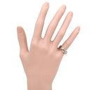 カルティエ Cartier Cハート ダイヤモンド B4041500 ホワイトゴールド K18WG ダイヤモンド #48 リング 指輪 Au750 18K 18金 7.5号