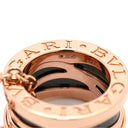 ブルガリ BVLGARI ビーゼロワン レジェンド CL858532 ブラック×ピンクゴールド K18PG セラミック ネックレス B-zero1 K18PG Au750 18K 18金 黒セラミック