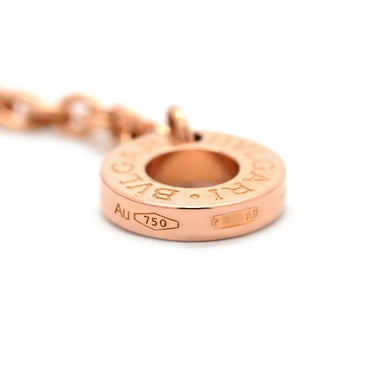 ブルガリ BVLGARI ビーゼロワン レジェンド CL858532 ブラック×ピンクゴールド K18PG セラミック ネックレス B-zero1 K18PG Au750 18K 18金 黒セラミック