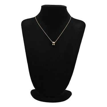 ブルガリ BVLGARI ビーゼロワン レジェンド CL858532 ブラック×ピンクゴールド K18PG セラミック ネックレス B-zero1 K18PG Au750 18K 18金 黒セラミック
