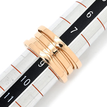 ブルガリ BVLGARI ビーゼロワン B-zero1 3バンドリング ピンクゴールド K18PG #49(JP9) リング 指輪 750 18金 PG 8.5号